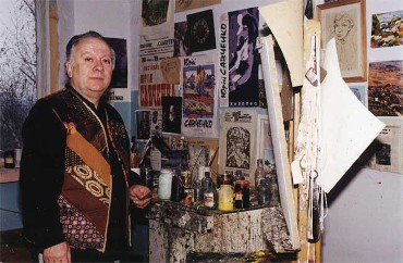 Yuriy Savchenko at his studio